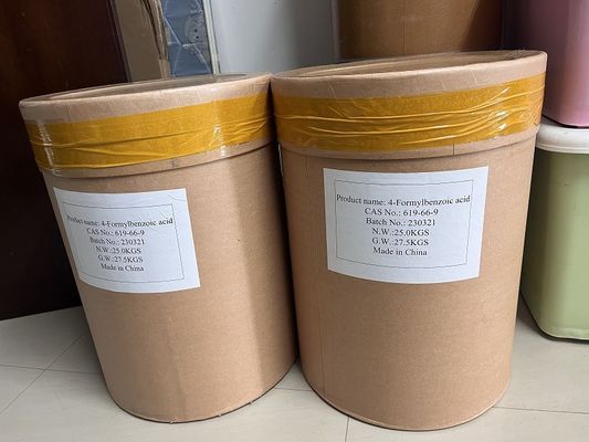 P-Carboxybenzaldehyde Powder CAS 619-66-9 Min 99% Pharma Raw Material