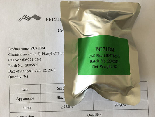 PC71BM Chemical Powder CAS 609771-63-3 For  Organic Photovoltaic Devices