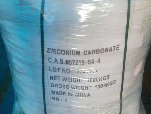 ZBC Zirconium Carbonate CAS 57219-64-4 White Powder Appearance