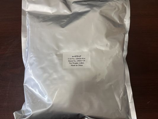 高純度99.9% m-6FDAP CAS 220426-92-6 極めて低い金属イオン残渣 フォトセンシティブポリイミド用