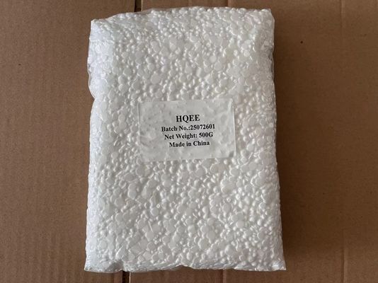 HQEE 固体アロマティックダイオールチェーン拡張器 高い拉伸強度 破裂強度 耐熱性 圧縮セット 硬さ 弾性